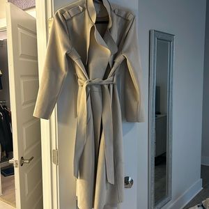 Faux suede H&M size M coat